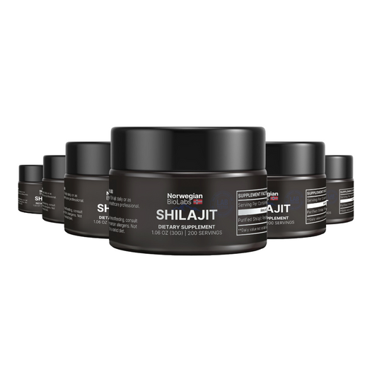 6x Norwegian BioLabs Shilajit | 15% Discount Ships Every 6 Months